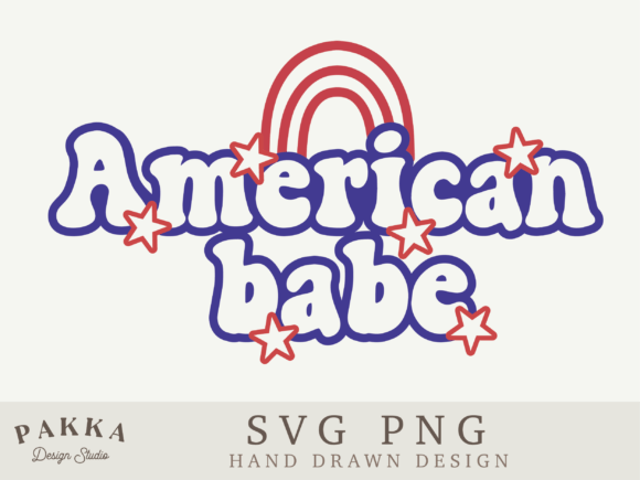 American Babe Svg Png Sublimation: Graphics & Crafts for Marketing