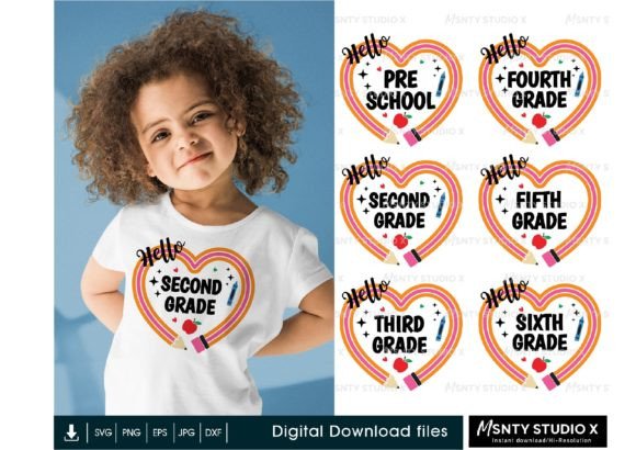Bundle Hello Preschool Grade Svg Graphics & Crafts Review
