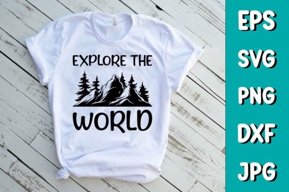 Explore the World Camping SVG for Crafts and Graphics