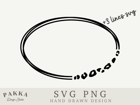 Leopard Frame Svg Oval Frame Png