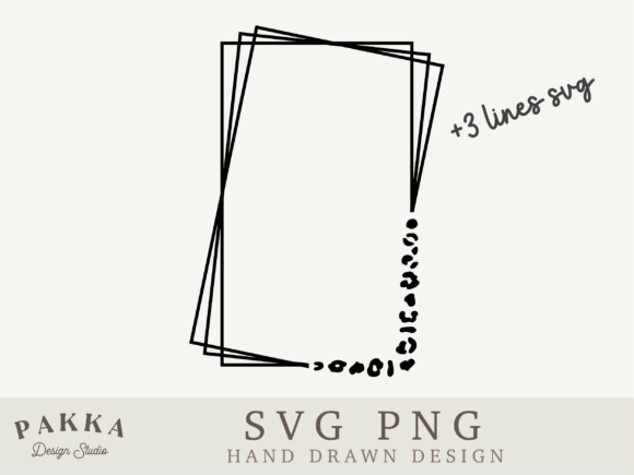 Leopard Frame Svg Vertical Frame Png Graphics and Crafts