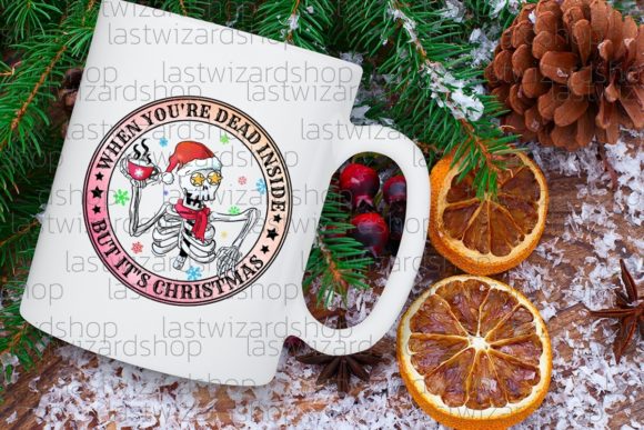 When You're Dead Inside Svg, Christmas Graphics