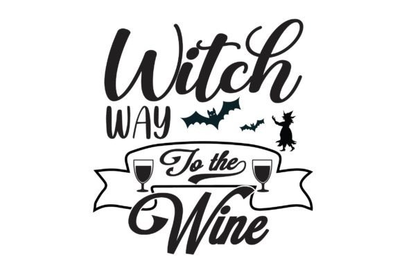 Witch Way to the Wine T-Shirt Design: Graphics & Crafts Review